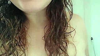 milf getting naked to clean the house.