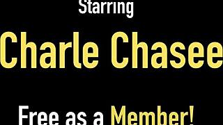 Cigarette smoke, enticing mature charlee chase's solo game