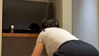 Intensely Fucking My New Latina Domestic Employee With Big Ass In Lingerie