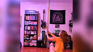 Black Lingerie Rock And Roll Strip