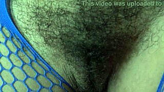 My horny stepson sneaked in to see my hairy mature pussy