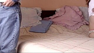 Hidden camera catches first blowjob and fuck with stepbrother cumming inside pussy