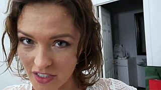 Hot blonde milf krissy lynn sucks cock in sinful stepmother