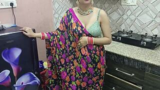 Full length Indian kitchen fucked by Bhabhi