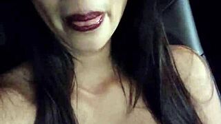 Stepmom and stepson bang while stepdad's away.