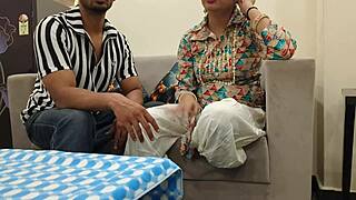 Romantic Hindi audio, passionate first-time experience ends intensely