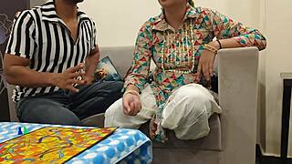 Jija Sali game ends in steamy Hindi audio sex
