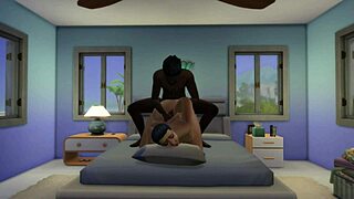 Arab Milf Sneaks Young Lover for Forbidden Sex