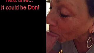 Candi Annie, stunning, drinks husband’s breakfast