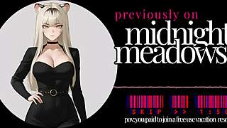 Midnight Meadows presents erotic audio with a feminization twist for FF M enthusiasts