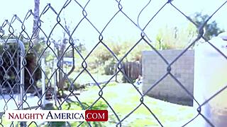 Hot milf ariella ferrera handles two cocks in group action