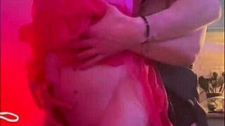 Trans Girlfriend Fucks Neighbor's Mouth Anal