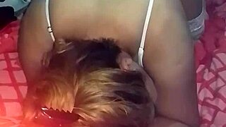 Recording Frontal View of Fucking Blonde in Sexy Lingerie