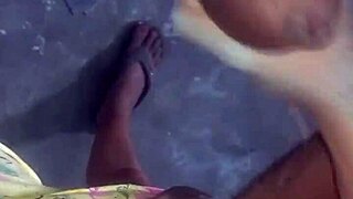 Latina milf bent over for orgasm blowjob