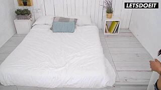 Wife Catches Husband With Big Tits Latina Stepsister