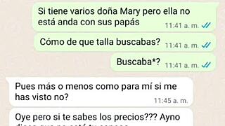 Doña Mary发热了，给我发裸照。