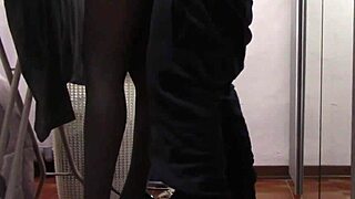 Milf In Pantyhose Irons And Gets Fucked