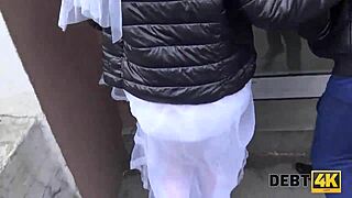 Debt4k Bride Bangs Loan Manager to Clear Her Debt!