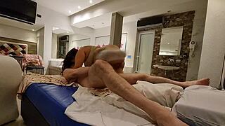 Argentine single mom rides bareback on Halloween