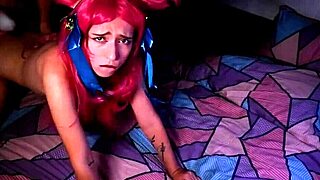 blonde milf screams while getting anally fucked hard by teen!