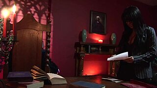 brunette milf whore bent over for anal by guru?