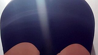 Are you seeing this? Voluptuous Latina girls caught on gym bathroom camera!