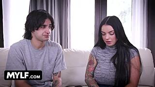 Hey, stepson, can you fuck me harder than my man ever did? Payton Preslee needs it now!