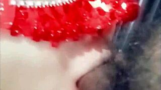 enjoying a casual blowjob session with a cute amateur in cosplay