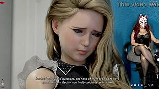 Petite College Girl Ms Denvers Rocks Stockings in Wild Scene!
