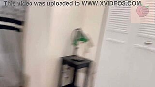 Stepmom Catches Stepson With Her Panties.