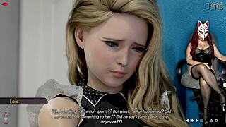Petite College Girl Ms Denvers Rocks Stockings in Wild Scene!