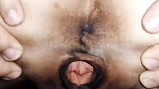 Wife Rides Cowgirl in Erotic Mesh Bodysuit – Anal Thrills!