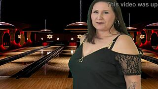 Bowling Turns Steamy with Step-Son Nicholas in Wild Creampie Play