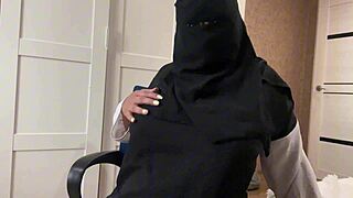 hey, follow my lead, stroke that cock like this, okay?