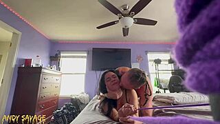 Real Amateur Latina Couple's Wild Rough Day