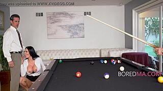 Two men free use this milf like nobody's business!