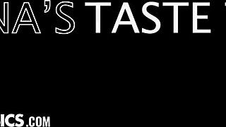 Pervnana - Sensual blonde cougar teams up with her young step-granddaughter. They share a lucky stud’s attention.