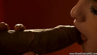 blonde cougar expertly sucks off indian lover in hd