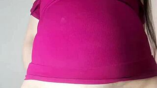 Latina Stepmom Shows Off Giant Cameltoe in Tight Leggings