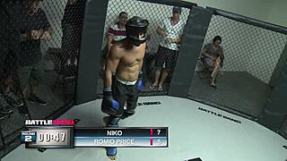 Sophie Dee Dominates Battle Bang Ring with Anal Fingering and Gaping