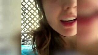 fucking my pierced pussy outdoors hard