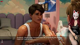 Hey, check out Ms Denvers ep 35 with the stepsister in see-through fishnets and big tits