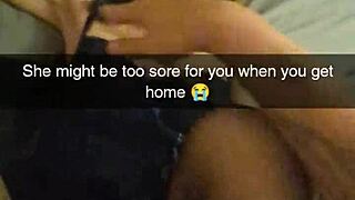Real cheating milf wife pounded hard to settle husband's debt on Snapchat - Richelle Rose