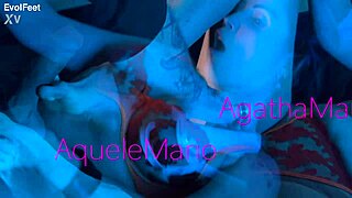 Oh, this milf's feet are perfect for sucking and footjobs!