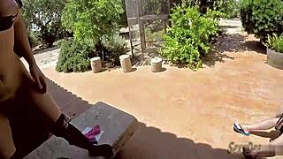 Dare to See My Extreme Outdoor Dildo Squirt Show?