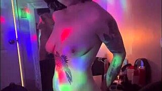 Buttlife2 showcases intense ass play with a huge buttplug on this goth milf.