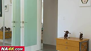 Latina Milf Kiki Klout Teases in Shower Before Banging Son's Friend