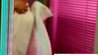 super sexy olivia austin teases in the shower with some fun 😏