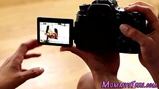 i watched the latina teen lick her stepmom's pussy