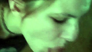 Amateur Milf Slut Devours Big Cock on Knees for Cum Lunch
